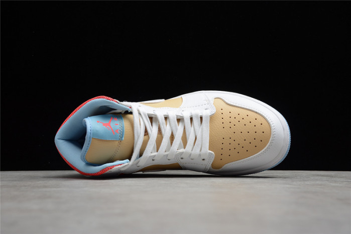 air jordan 1 mid se sesame (w) - cz0774-200