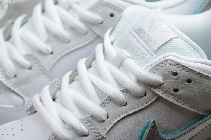 nike sb dunk low Di*m*nd s*pply co white Di*m*nd bv1310-100