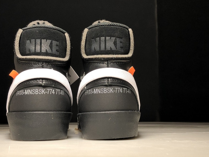 of nike blazer black - aa3832-001