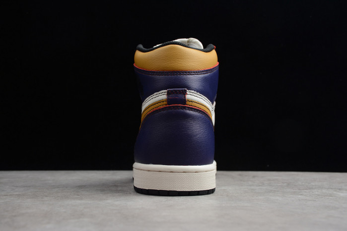 nike sb air jordan 1 lakers chicago cd6578-507