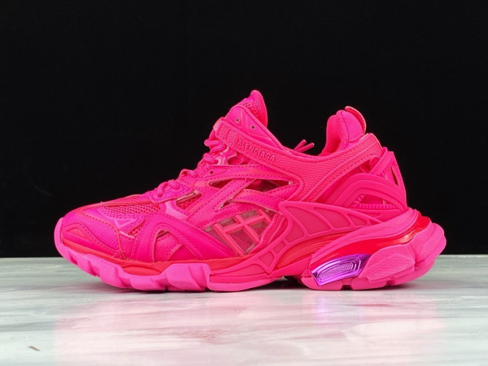 bl track trainers sneaker rose red h903p071