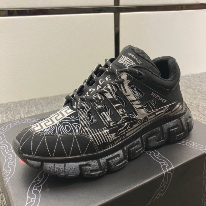 vse chain reaction black sneaker